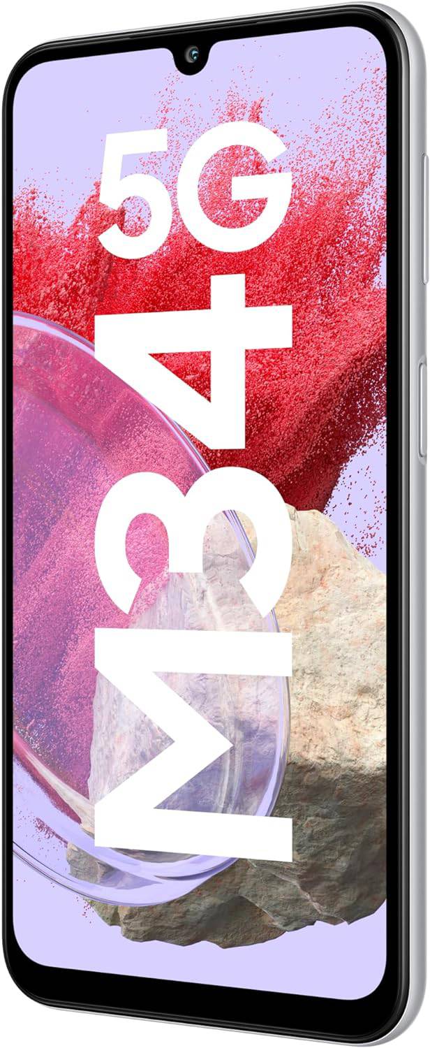 Samsung Galaxy M34 5G 6Gb Ram 128Gb Silver Samsung Galaxy M34 5G 6Gb Ram 128Gb Silver